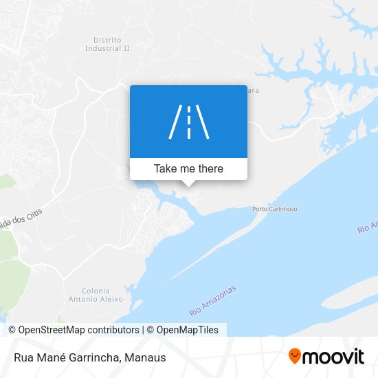 Rua Mané Garrincha map