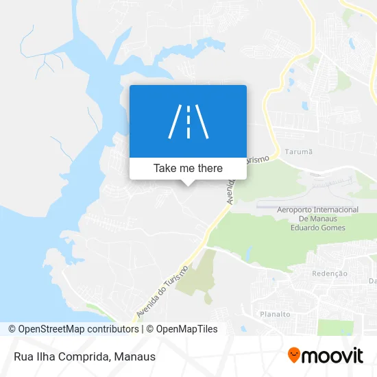 Rua Ilha Comprida map
