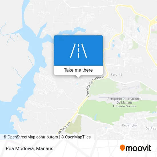 Rua Modoiva map