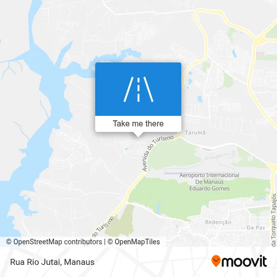 Rua Rio Jutai map