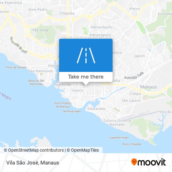 Vila São José map