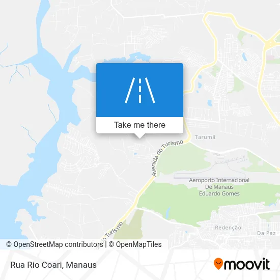 Rua Rio Coari map