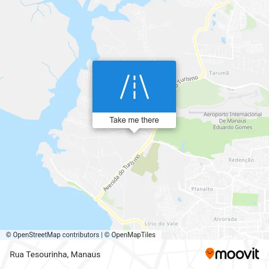 Rua Tesourinha map