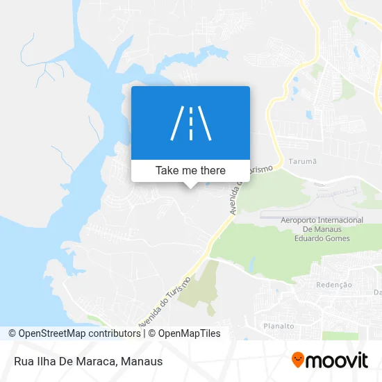Rua Ilha De Maraca map