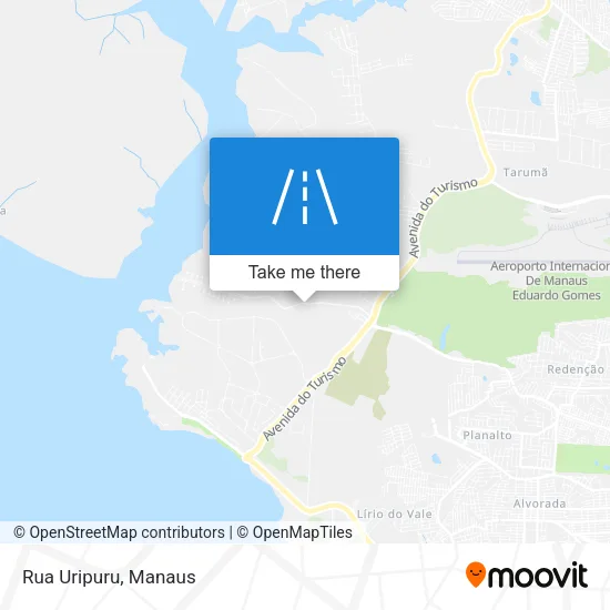 Rua Uripuru map
