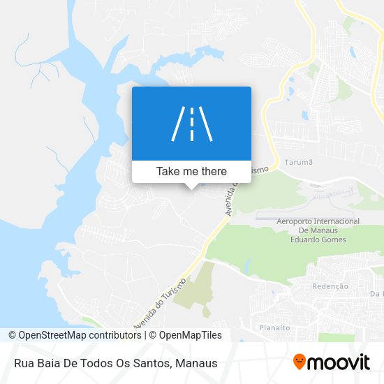 Rua Baia De Todos Os Santos map