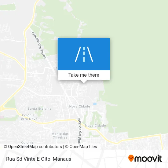 Rua Sd Vinte E Oito map