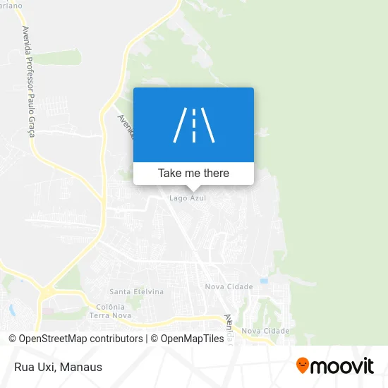 Rua Uxi map