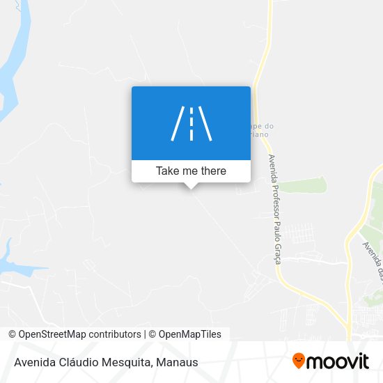 Avenida Cláudio Mesquita map