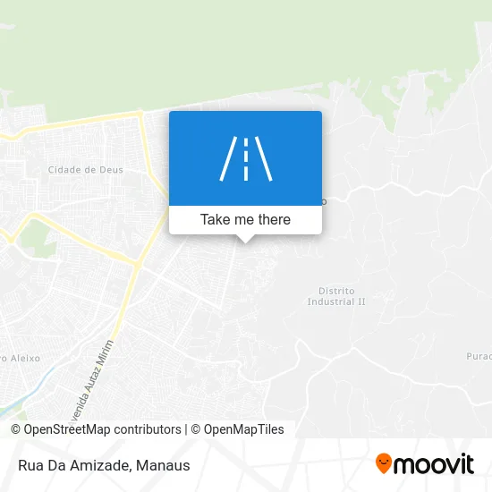 Rua Da Amizade map
