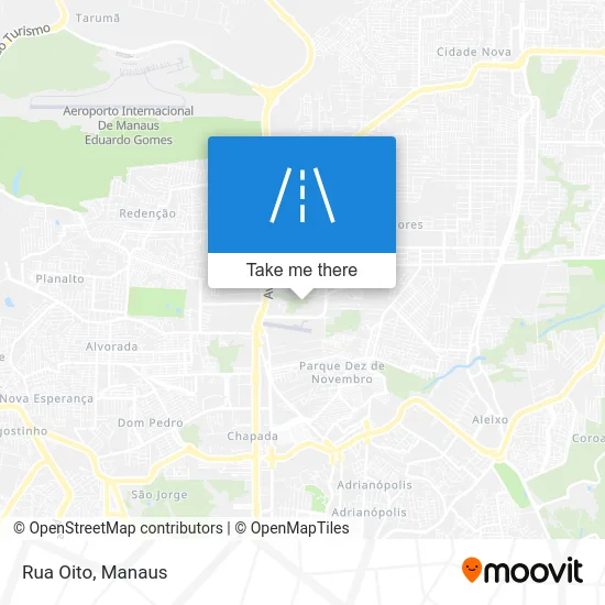 Rua Oito map