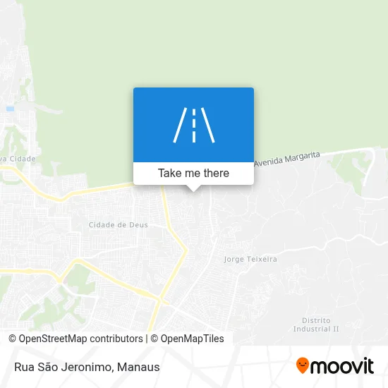 Rua São Jeronimo map