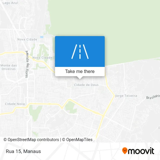 Rua 15 map