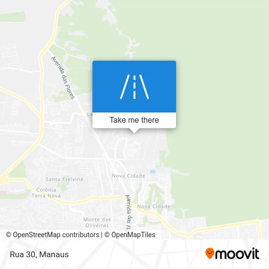 Rua 30 map