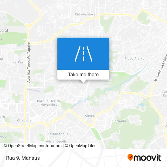 Rua 9 map