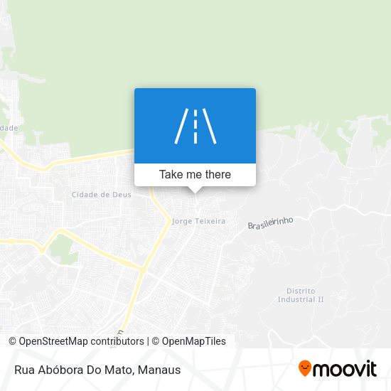 Rua Abóbora Do Mato map
