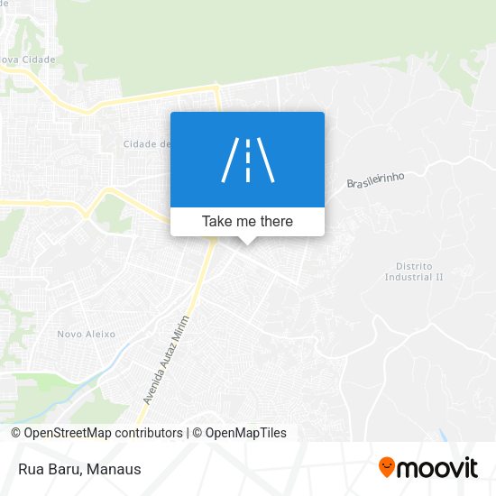 Rua Baru map