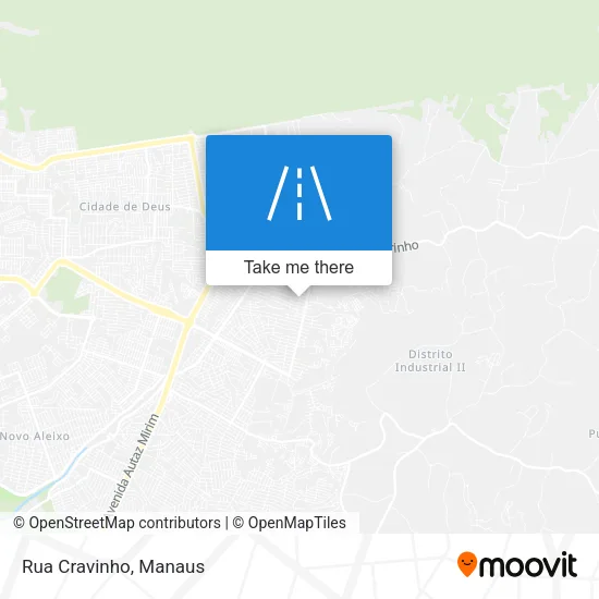 Rua Cravinho map
