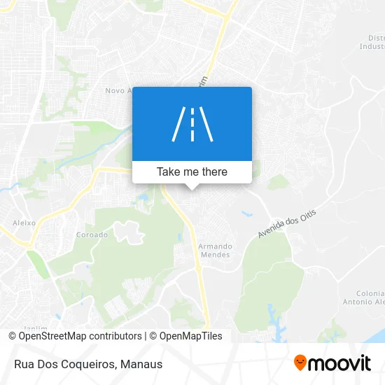 Rua Dos Coqueiros map