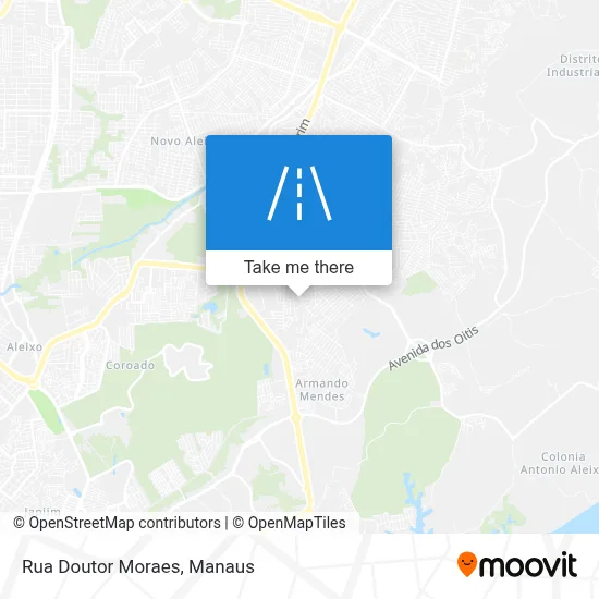Rua Doutor Moraes map