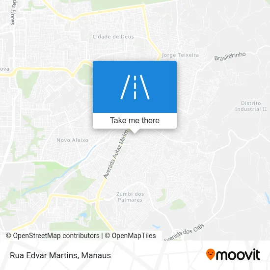 Rua Edvar Martins map