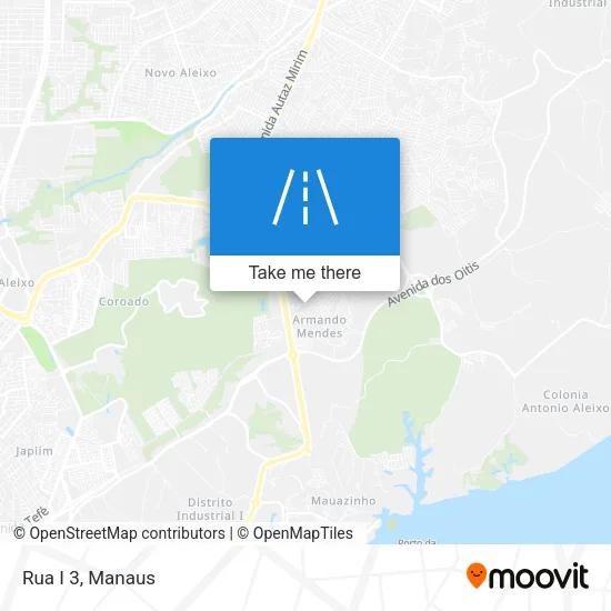 Rua I 3 map