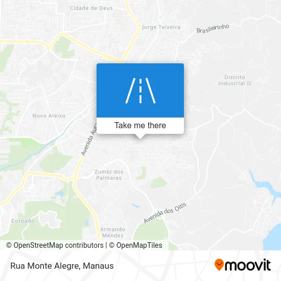 Rua Monte Alegre map