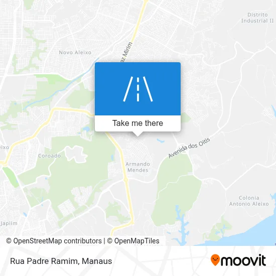 Rua Padre Ramim map