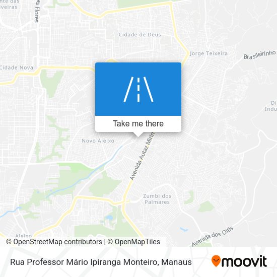 Rua Professor Mário Ipiranga Monteiro map