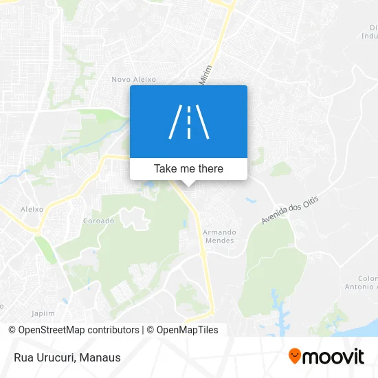 Rua Urucuri map