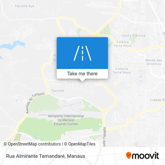 Rua Almirante Tamandaré map