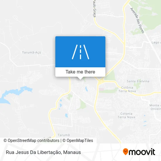 Rua Jesus Da Libertação map