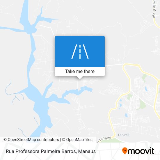 Rua Professora Palmeira Barros map