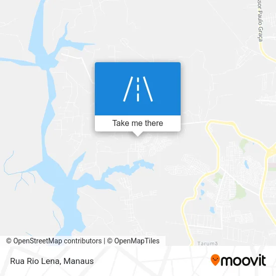 Rua Rio Lena map