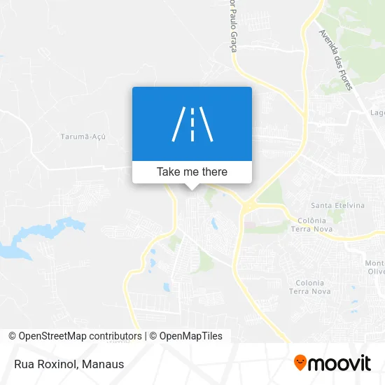 Rua Roxinol map