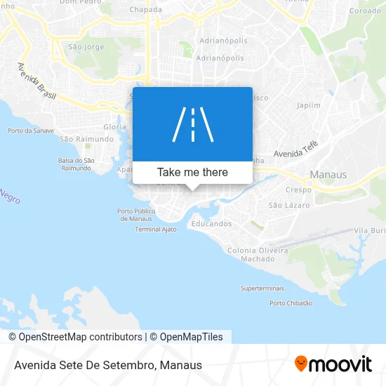 Avenida Sete De Setembro map