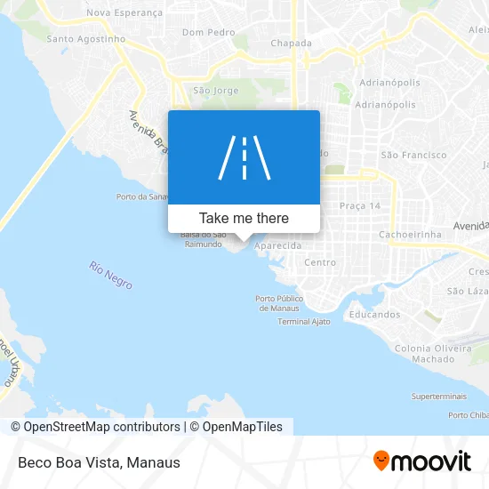 Beco Boa Vista map