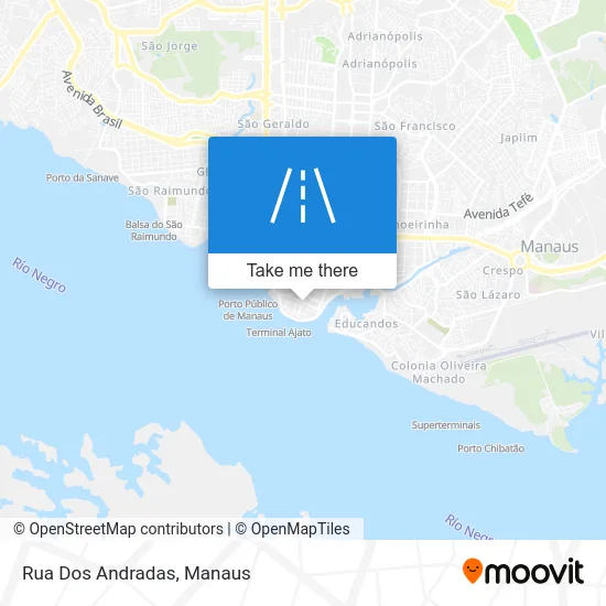 Rua Dos Andradas map