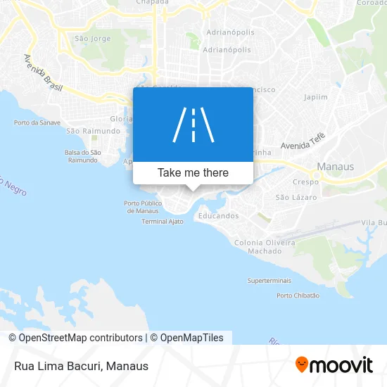 Rua Lima Bacuri map