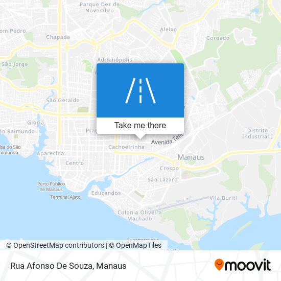 Rua Afonso De Souza map