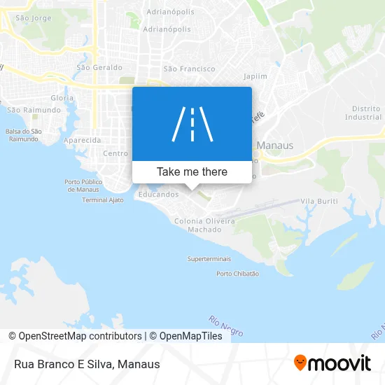 Rua Branco E Silva map