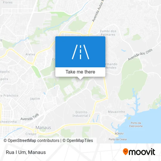 Rua I Um map
