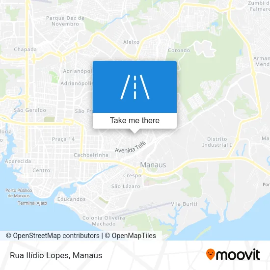 Rua Ilídio Lopes map