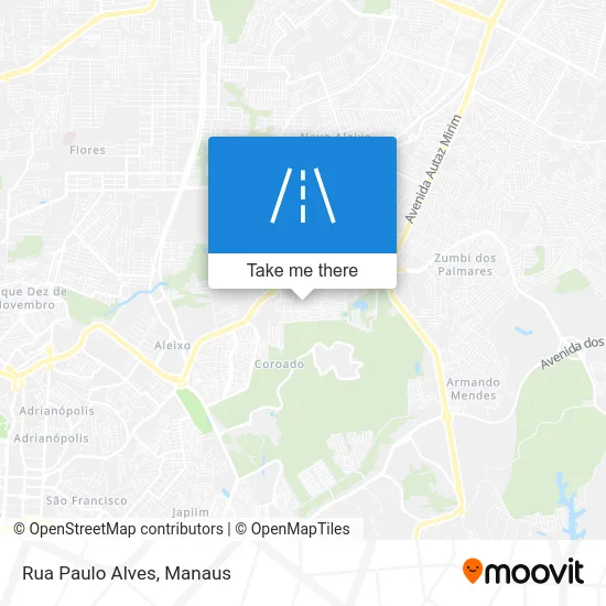 Rua Paulo Alves map