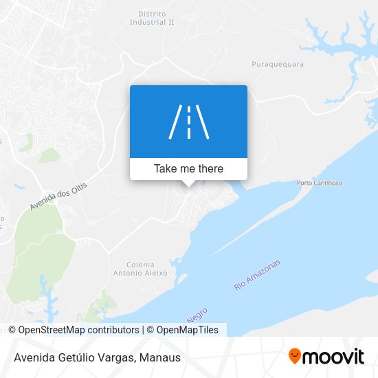 Avenida Getúlio Vargas map