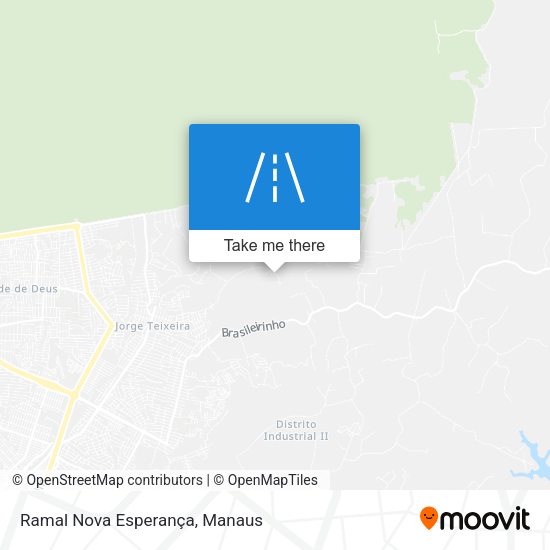 Ramal Nova Esperança map