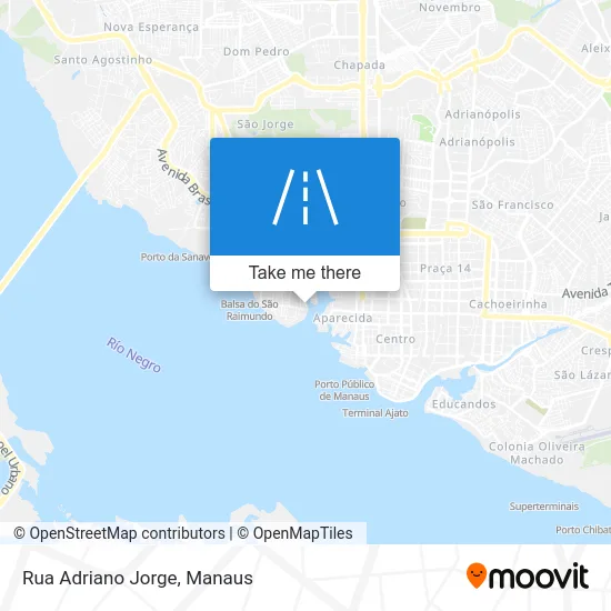 Rua Adriano Jorge map