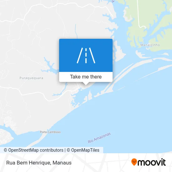 Rua Bem Henrique map