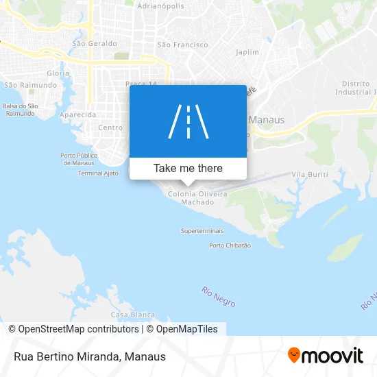 Rua Bertino Miranda map