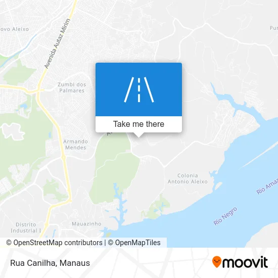 Rua Canilha map
